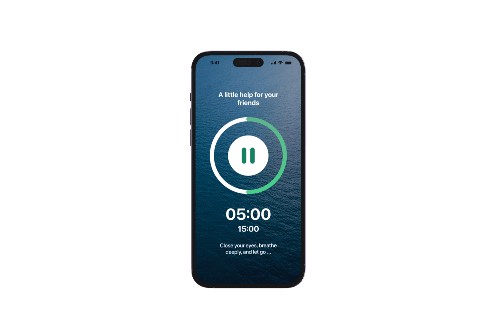 UM! app progress screen