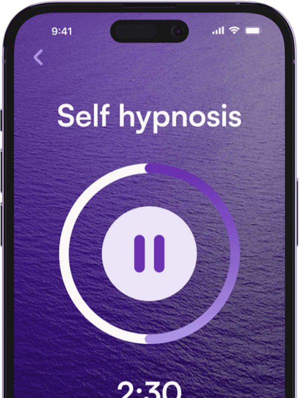 Alcohol Reboot self-hypnosis session screen